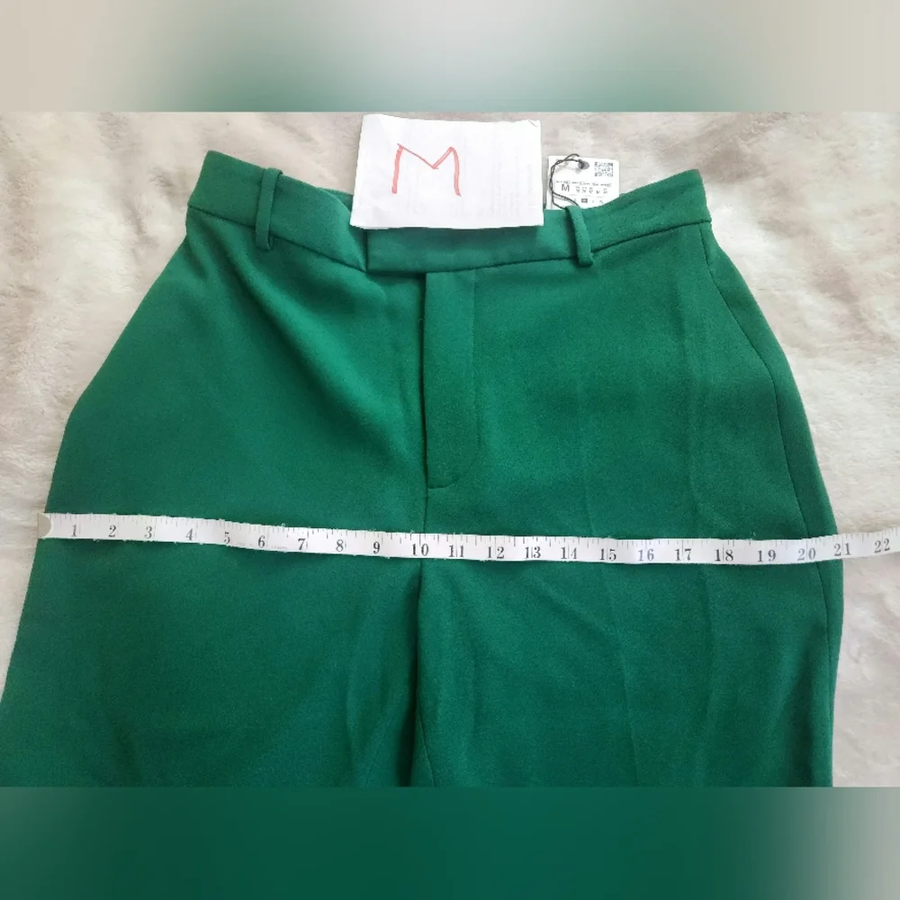 Zara Emerald Green Single-Button Blazer - Picture 8 of 14